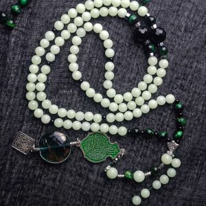 ✨ سبحة حجر الطاقة الفاخرة ✨