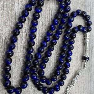 ✨ سبحة حجر عين الهر الطبيعي ✨